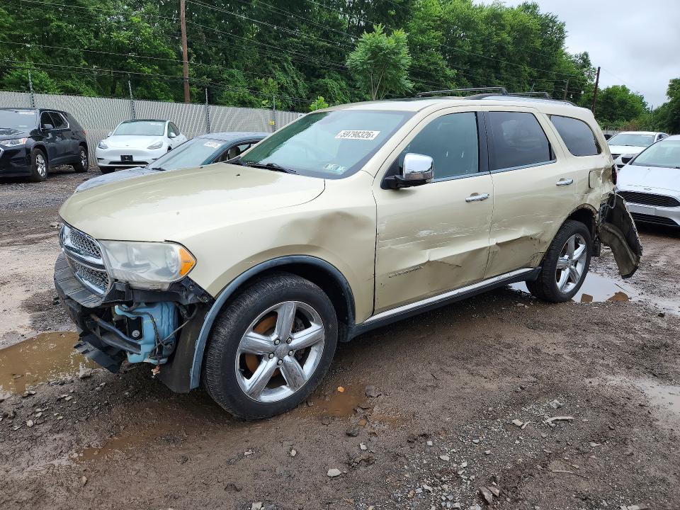 2012 Dodge Durango მანქანა იყიდება აუქციონზე, vin: 1C4SDJET7CC153614, აუქციონის ნომერი: 59798326