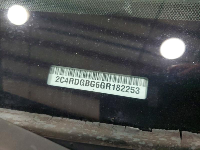 Aukcja sprzedaży 2016 Dodge Grand Caravan, vin: 2C4RDGBG6GR182253, numer aukcji: 63107786