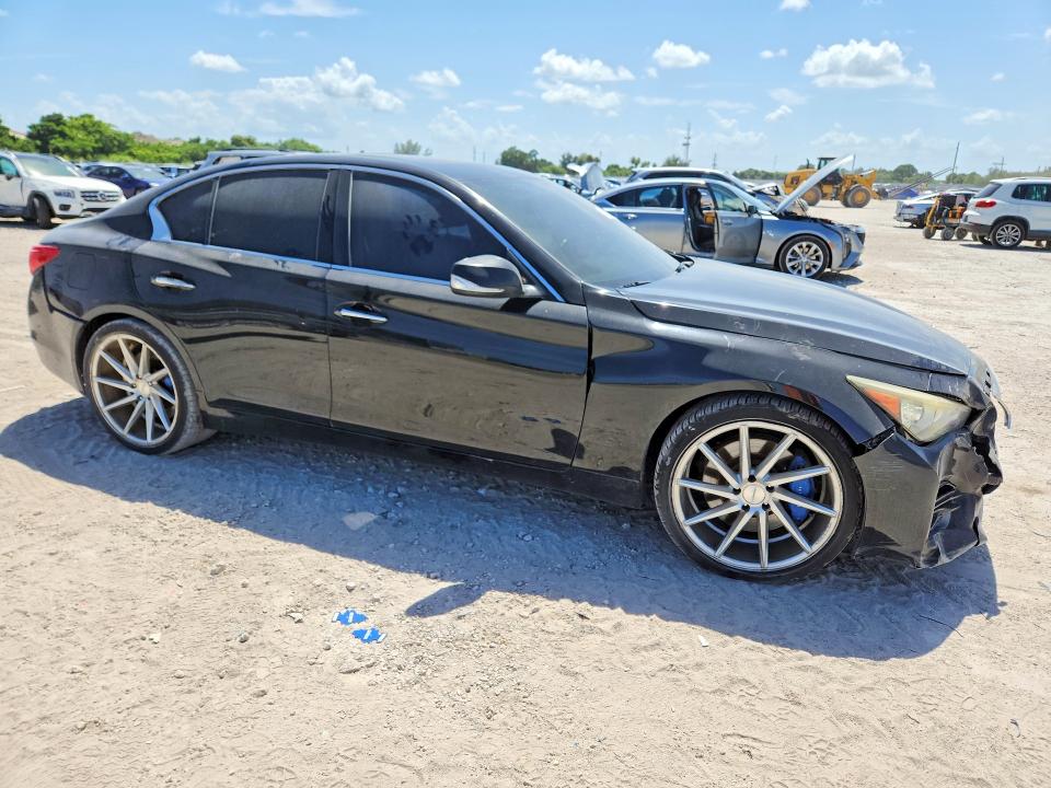 2015 Infiniti Q50 Hybrid მანქანა იყიდება აუქციონზე, vin: JN1AV7AP3FM790649, აუქციონის ნომერი: 61817976