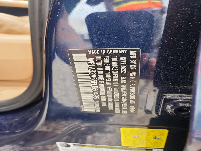 Продаж на аукціоні авто 2015 Porsche Macan, vin: WP1AB2A55FLB60496, номер лоту: 61900056