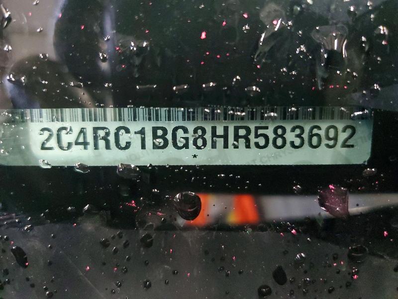 Продаж на аукціоні авто 2017 Chrysler Pacifica, vin: 2C4RC1BG8HR583692, номер лоту: 63364766