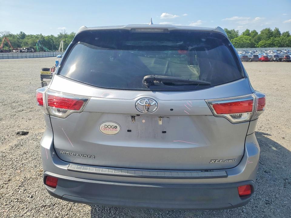 62494316 :رقم المزاد ، 5TDJKRFH5GS504096 vin ، 2016 Toyota Highlander مزاد بيع