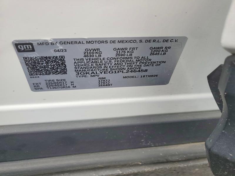 2023 Gmc Terrain მანქანა იყიდება აუქციონზე, vin: 3GKALYEG1PL246458, აუქციონის ნომერი: 60257426