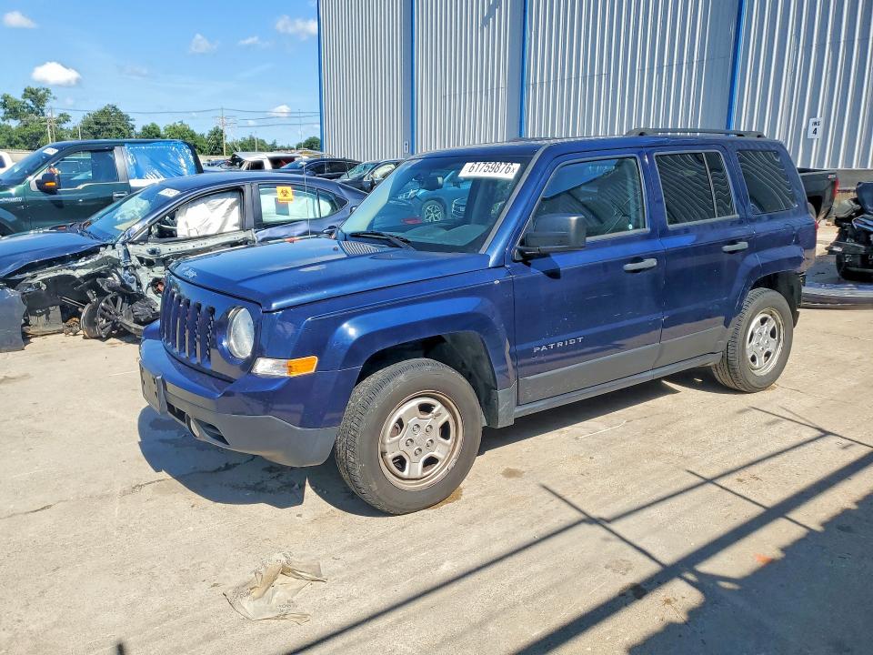 Продажа на аукционе авто 2017 Jeep Patriot, vin: 1C4NJPBA4HD134855, номер лота: 61759876