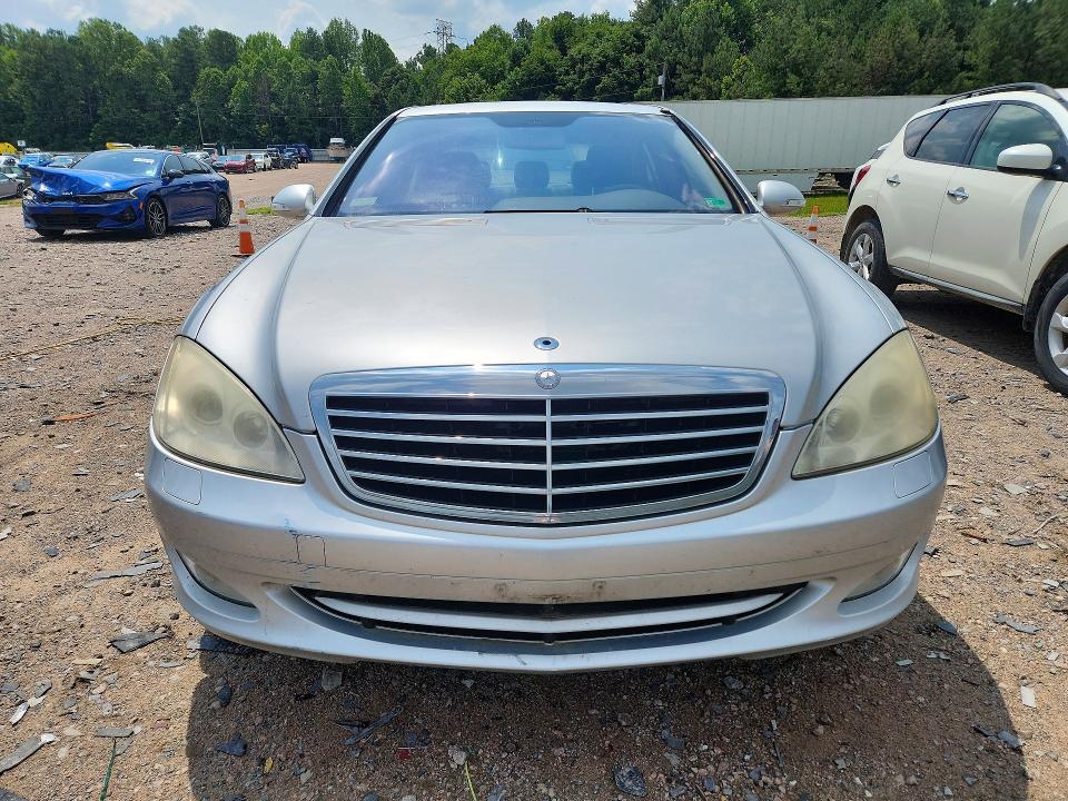 2007 Mercedes-benz S მანქანა იყიდება აუქციონზე, vin: WDDNG71X27A042850, აუქციონის ნომერი: 62909666