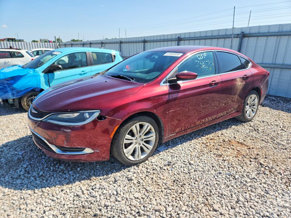 Aukcja sprzedaży 2015 Chrysler 200, vin: 1C3CCCAB7FN562063, numer aukcji: 61969936