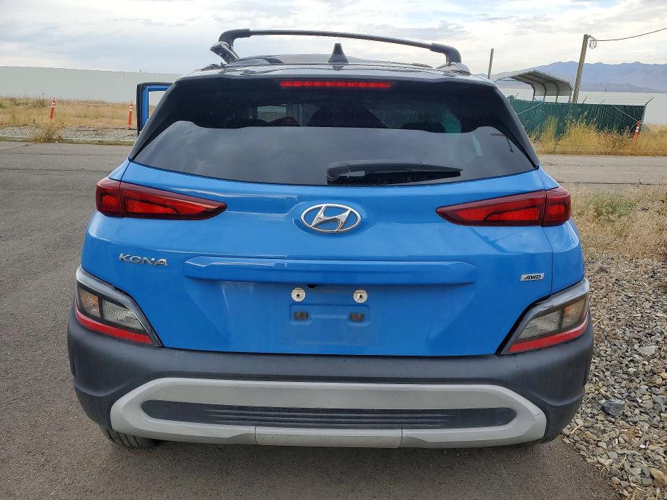 61882776 :رقم المزاد ، KM8K6CABXNU884341 vin ، 2022 Hyundai Kona مزاد بيع