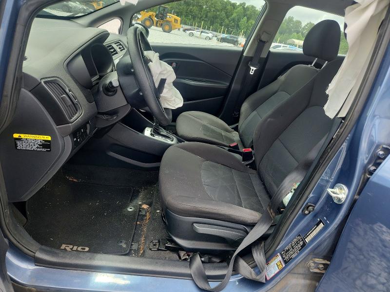 61158466 :رقم المزاد ، KNADM4A36G6650929 vin ، 2016 Kia Rio مزاد بيع