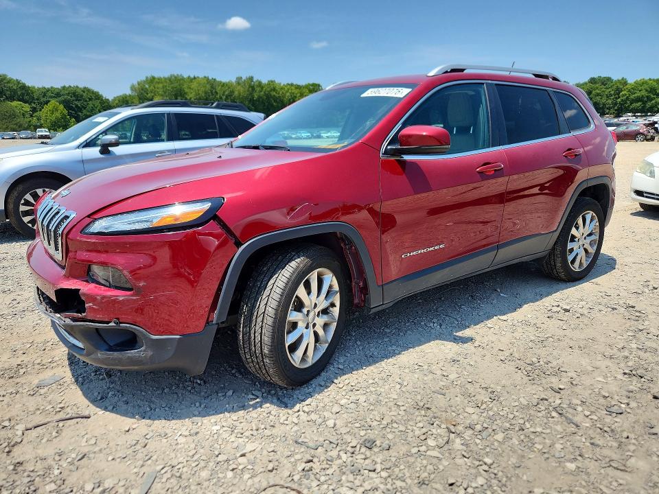 Auction sale of the 2015 Jeep Cherokee, vin: 1C4PJLDS6FW760741, lot number: 59627076