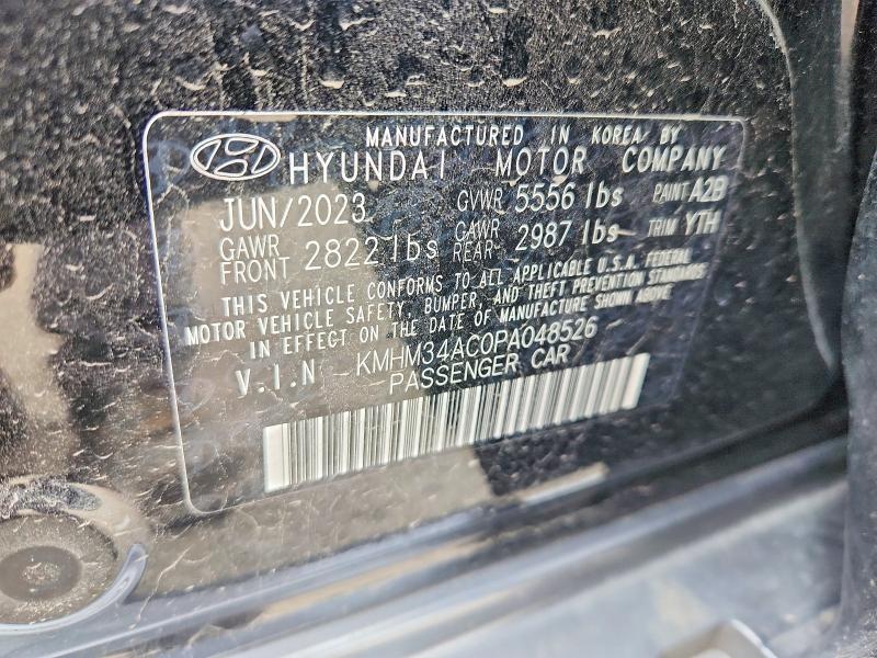 Продажа на аукционе авто 2023 Hyundai Ioniq 6, vin: KMHM34AC0PA048526, номер лота: 62835726
