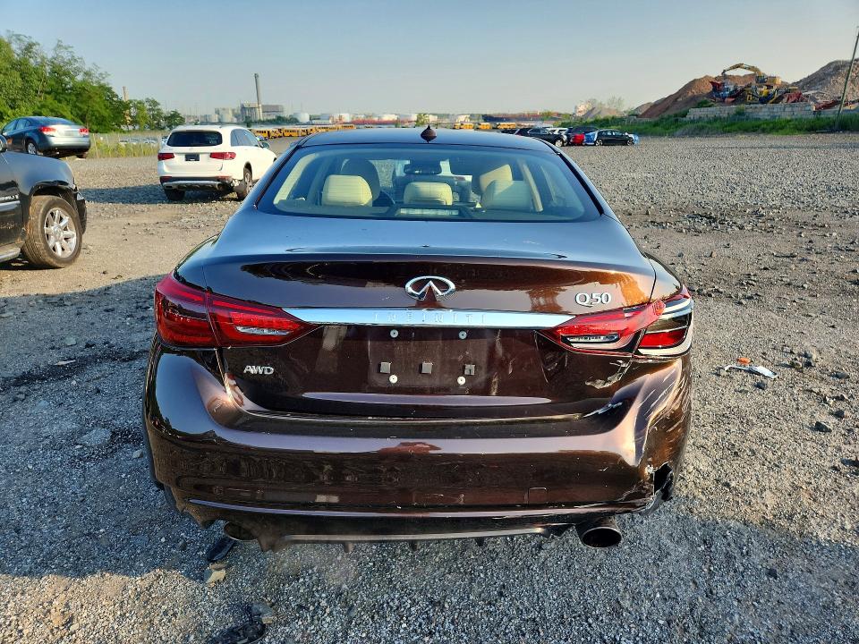 Aukcja sprzedaży 2018 Infiniti Q50, vin: JN1EV7AR0JM443601, numer aukcji: 60783886