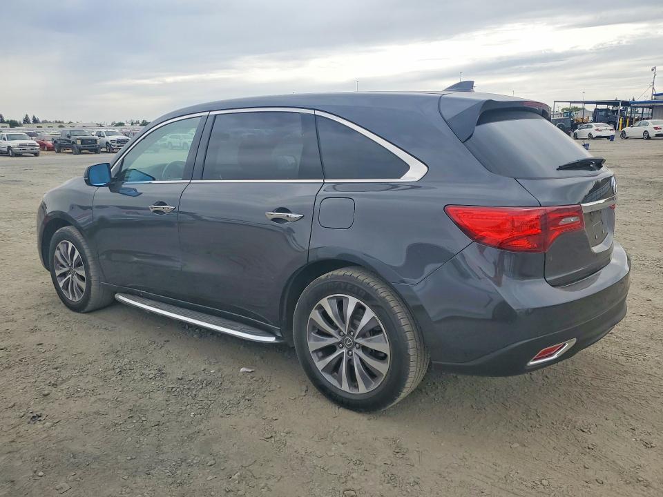 2016 Acura Mdx მანქანა იყიდება აუქციონზე, vin: 5FRYD4H48GB051648, აუქციონის ნომერი: 60892786