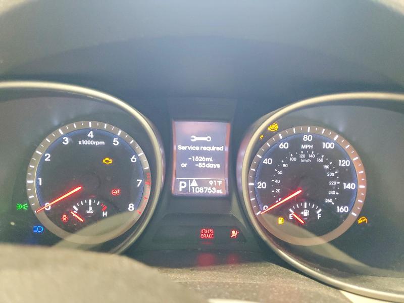 2013 Hyundai Santa Fe Sport მანქანა იყიდება აუქციონზე, vin: 5XYZUDLB2DG110211, აუქციონის ნომერი: 59690126