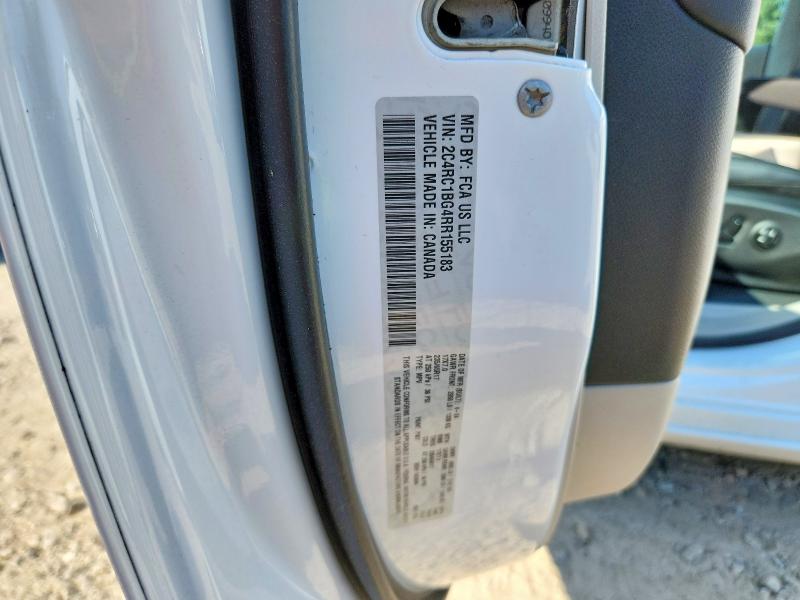 61285336 :رقم المزاد ، 2C4RC1BG4RR155183 vin ، 2024 Chrysler Pacifica مزاد بيع
