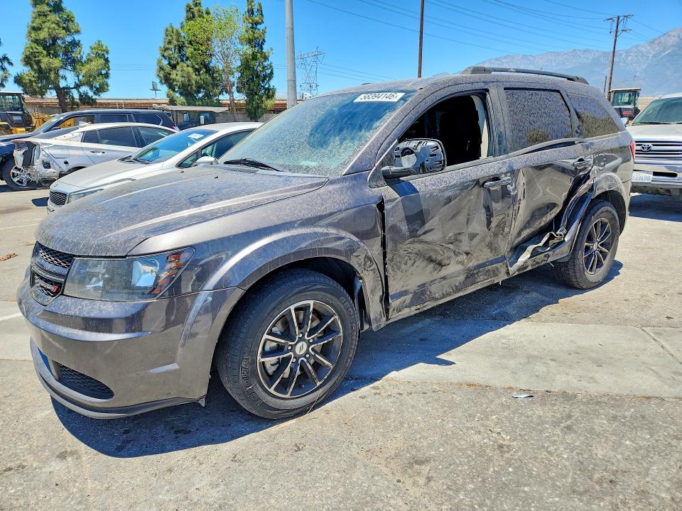 2018 Dodge Journey მანქანა იყიდება აუქციონზე, vin: 3C4PDCAB2JT383805, აუქციონის ნომერი: 58394146
