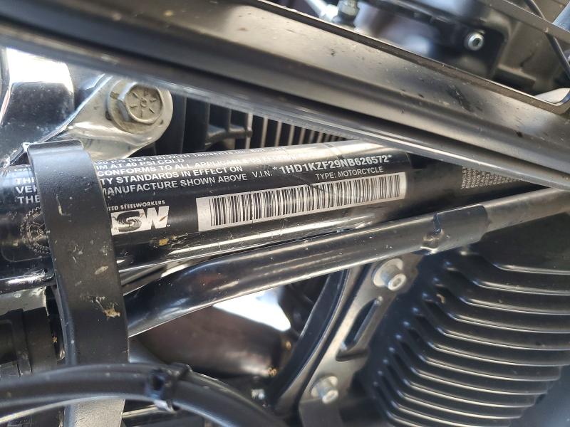 60835006 :رقم المزاد ، 1HD1KZF29NB626572 vin ، 2022 Harley-davidson Fltrk مزاد بيع