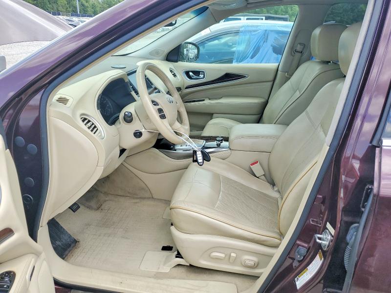 63021276 :رقم المزاد ، 5N1AL0MM3DC309860 vin ، 2013 Infiniti Jx35 مزاد بيع