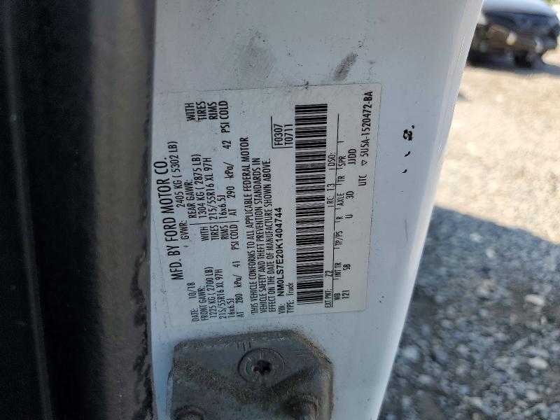 Aukcja sprzedaży 2019 Ford Transit Connect, vin: NM0LS7E20K1404744, numer aukcji: 61951886