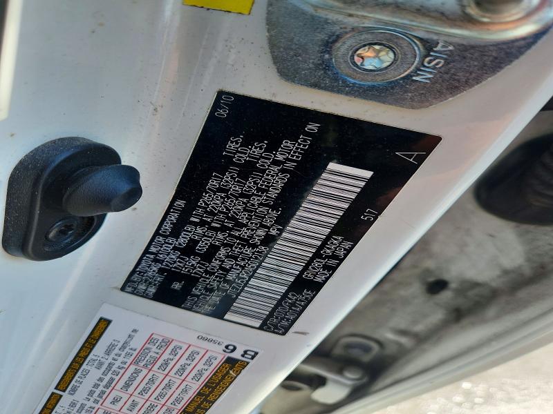 85632495 :رقم المزاد ، JTEZU5JR2A5012138 vin ، 2010 Toyota 4runner مزاد بيع