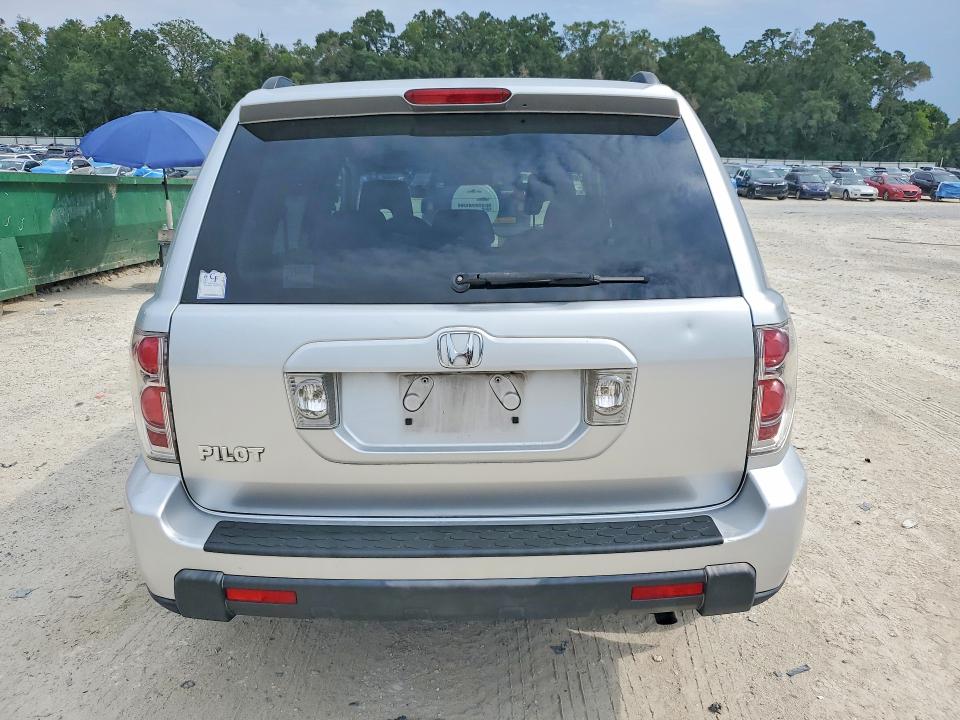 2006 Honda Pilot მანქანა იყიდება აუქციონზე, vin: 5FNYF28466B020459, აუქციონის ნომერი: 62970436