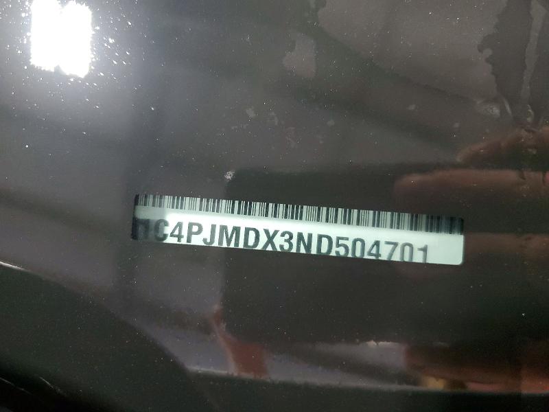 Aukcja sprzedaży 2022 Jeep Cherokee, vin: 1C4PJMDX3ND504701, numer aukcji: 63421316