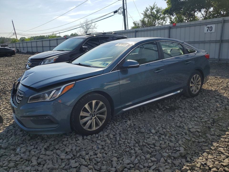 2017 Hyundai Sonata მანქანა იყიდება აუქციონზე, vin: 5NPE34AF0HH505543, აუქციონის ნომერი: 59798466