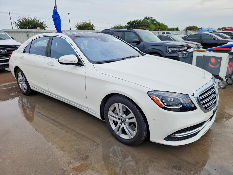 2018 Mercedes-benz S მანქანა იყიდება აუქციონზე, vin: WDDUG6GB7JA326578, აუქციონის ნომერი: 60047406