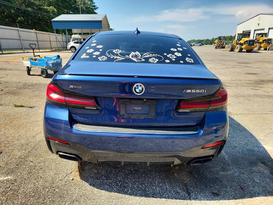2021 Bmw M550xi მანქანა იყიდება აუქციონზე, vin: WBA13BK02MCF95068, აუქციონის ნომერი: 59644656