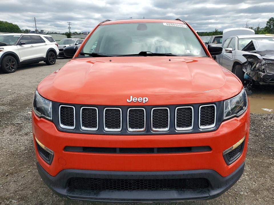 Aukcja sprzedaży 2020 Jeep Compass, vin: 3C4NJDAB1LT100352, numer aukcji: 62689686
