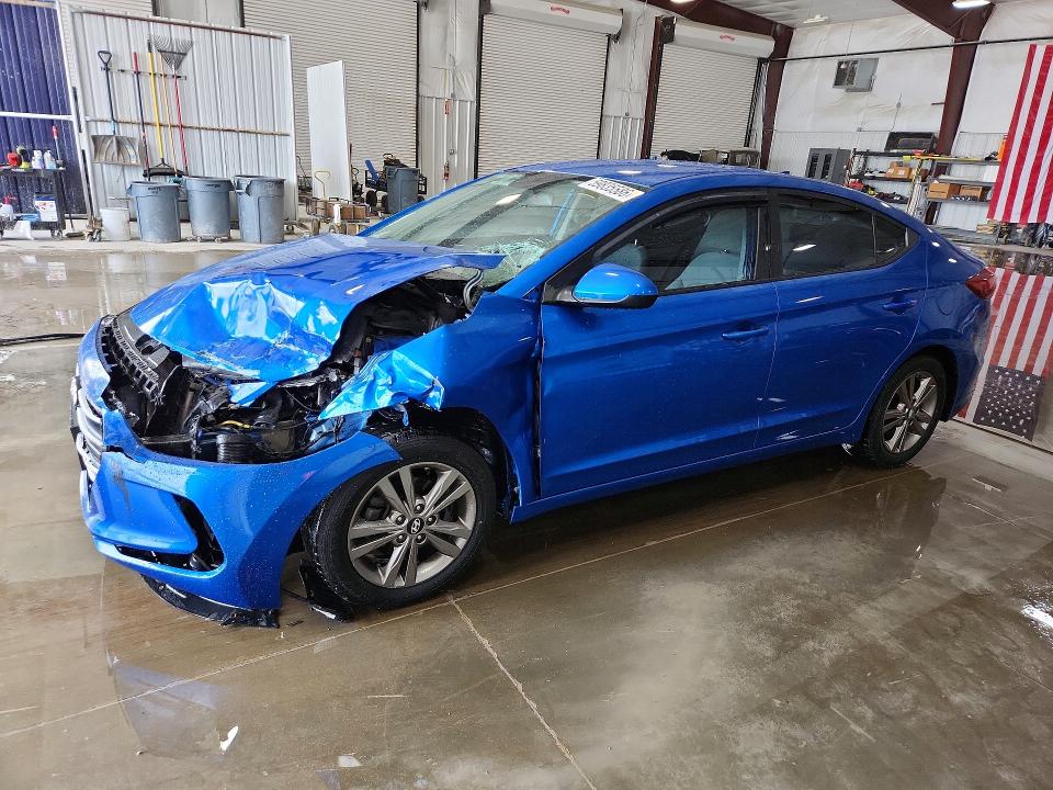 Auction sale of the 2017 Hyundai Elantra, vin: KMHD84LF1HU060628, lot number: 59835586