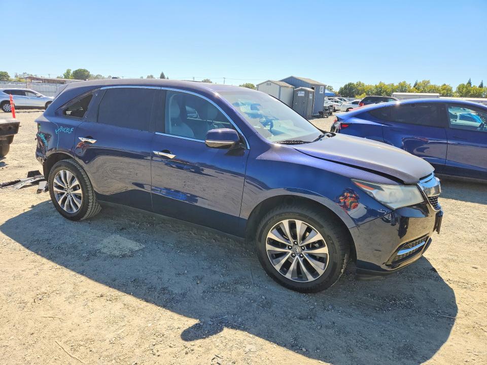 Продажа на аукционе авто 2015 Acura Mdx, vin: 5FRYD4H44FB020766, номер лота: 62529036