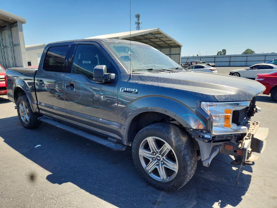 60643556 :رقم المزاد ، 1FTEW1EG5JFB51303 vin ، 2018 Ford F150 مزاد بيع