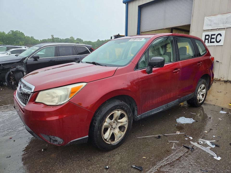 2014 Subaru Forester მანქანა იყიდება აუქციონზე, vin: JF2SJAAC0EH507575, აუქციონის ნომერი: 61851316