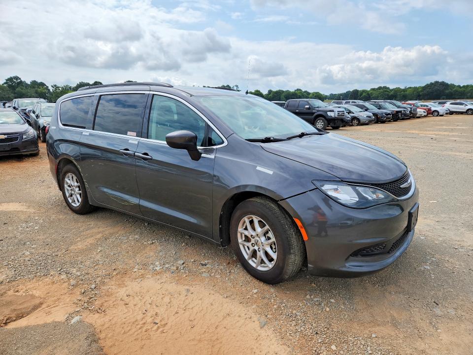 58823076 :رقم المزاد ، 2C4RC1DG5MR549961 vin ، 2021 Chrysler Voyager مزاد بيع
