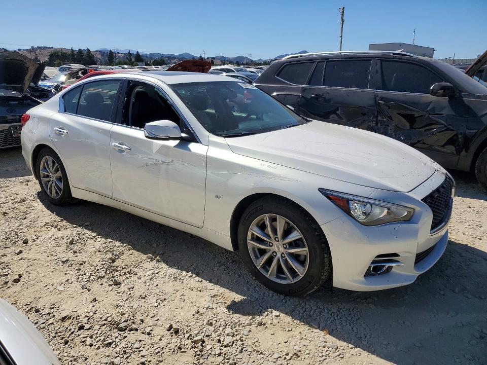2014 Infiniti Q50 მანქანა იყიდება აუქციონზე, vin: JN1BV7AP7EM690847, აუქციონის ნომერი: 63421686