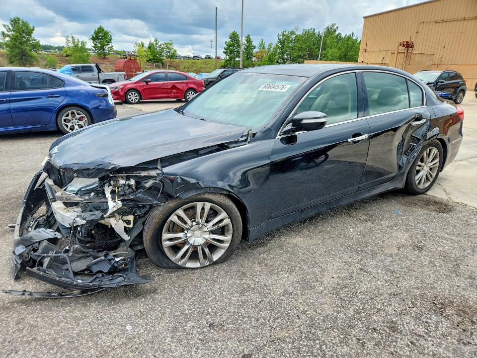 60604576 :رقم المزاد ، KMHGC4DD9CU160493 vin ، 2012 Hyundai Genesis مزاد بيع