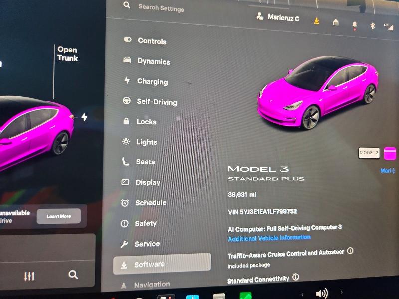 2020 Tesla Model 3 მანქანა იყიდება აუქციონზე, vin: 5YJ3E1EA1LF799752, აუქციონის ნომერი: 63024366
