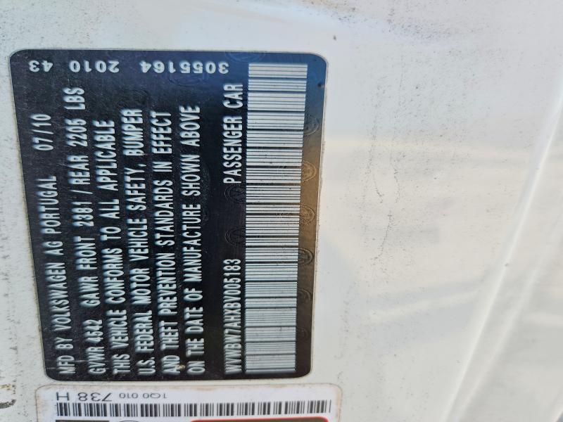 Aukcja sprzedaży 2011 Volkswagen Eos, vin: WVWBW7AHXBV005183, numer aukcji: 85773025