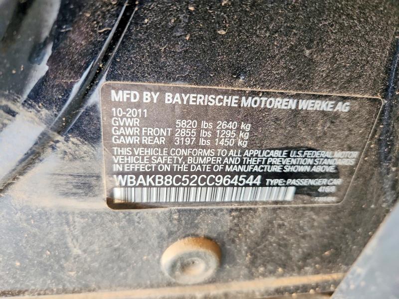 Aukcja sprzedaży 2012 Bmw 750, vin: WBAKB8C52CC964544, numer aukcji: 61977716