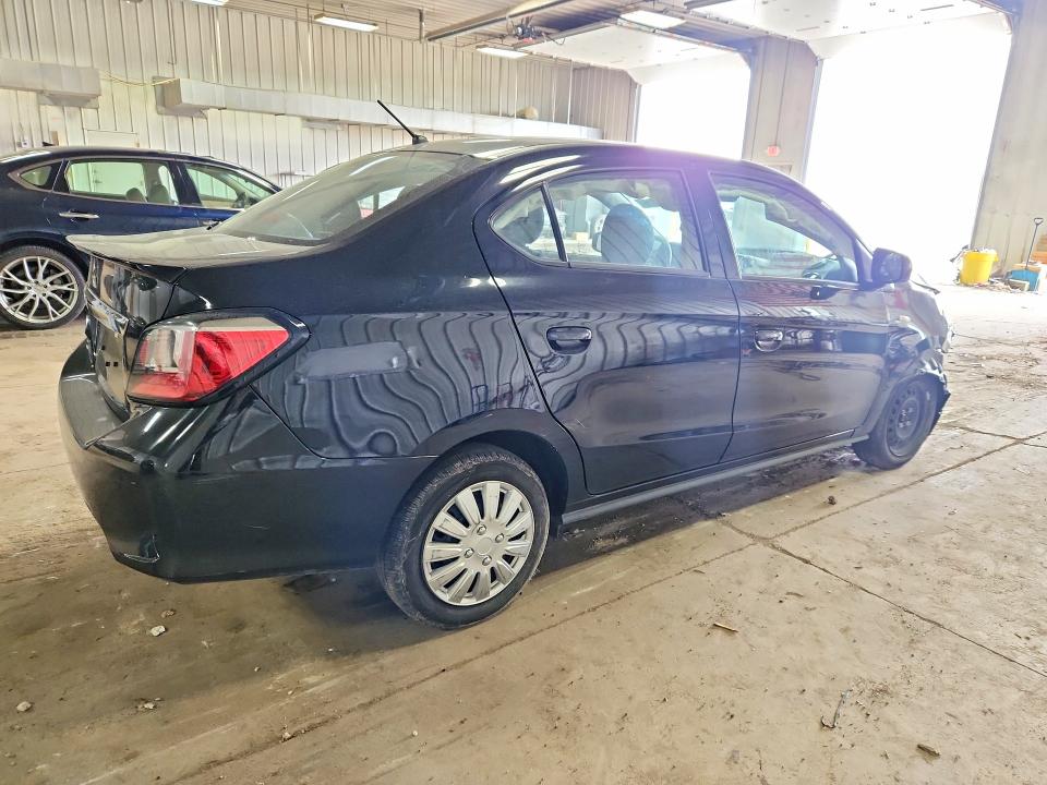 2024 Mitsubishi Mirage მანქანა იყიდება აუქციონზე, vin: ML32FUFJ1RHF09243, აუქციონის ნომერი: 61803126