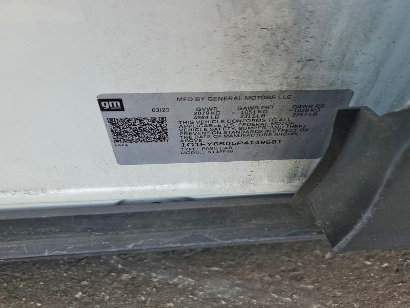 Продаж на аукціоні авто 2023 Chevrolet Bolt Euv, vin: 1G1FY6S05P4149681, номер лоту: 85970335