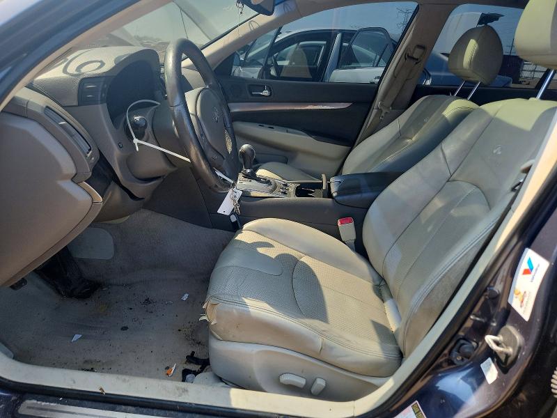 2012 Infiniti G25 Sedan მანქანა იყიდება აუქციონზე, vin: JN1DV6AR3CM730150, აუქციონის ნომერი: 60836266