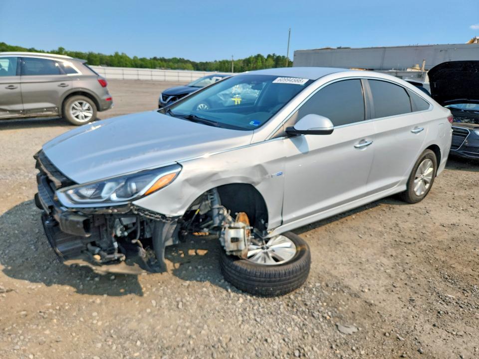 60994566 :رقم المزاد ، KMHE24L32KA090581 vin ، 2019 Hyundai Sonata Hybrid مزاد بيع