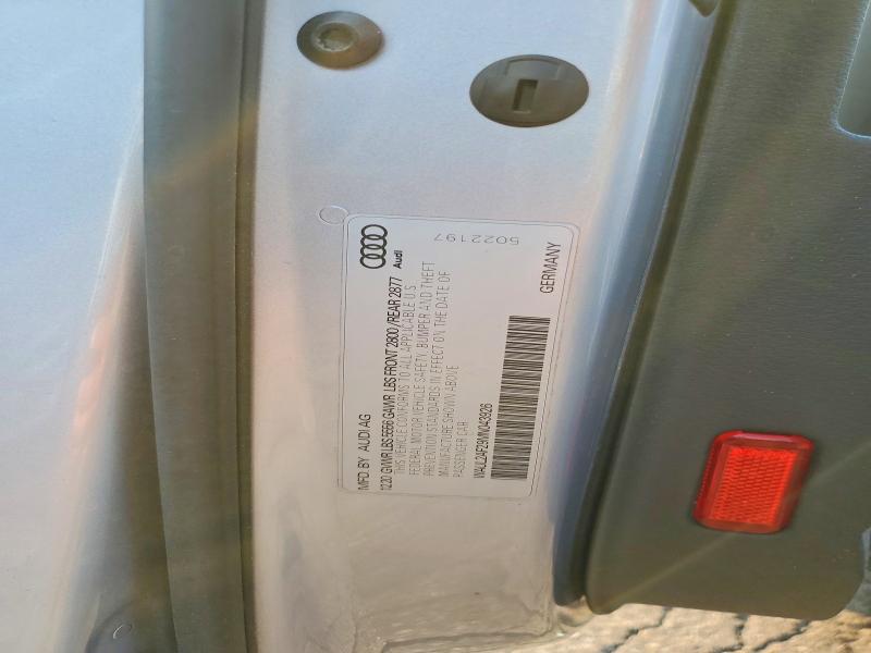 Auction sale of the 2021 Audi A6, vin: WAUL2AF29MN043926, lot number: 59887896