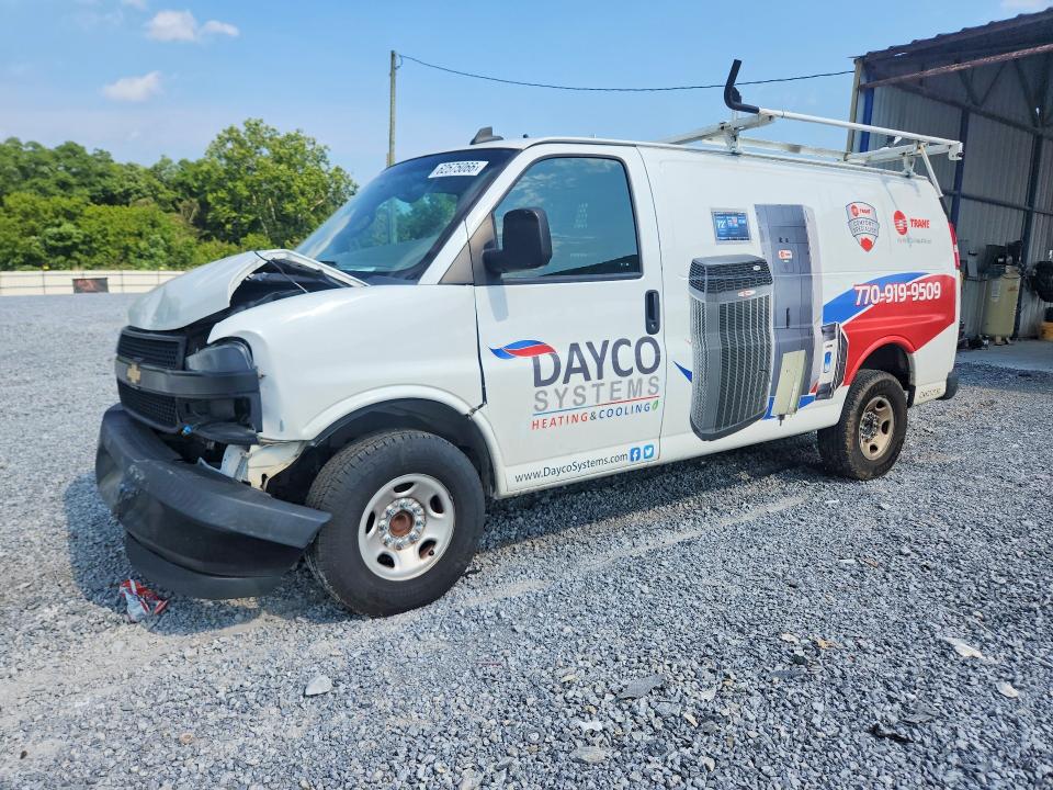 2019 Chevrolet Express G2500 მანქანა იყიდება აუქციონზე, vin: 1GCWGAFP5K1303241, აუქციონის ნომერი: 62575066