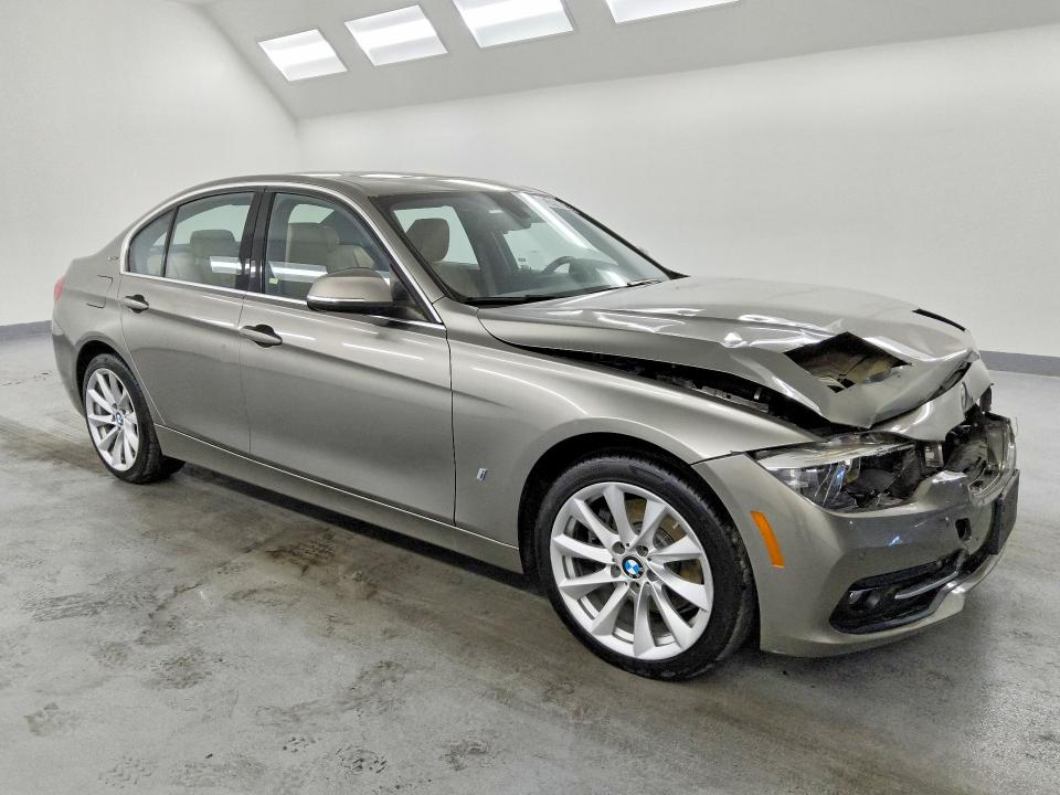 2018 Bmw 330e მანქანა იყიდება აუქციონზე, vin: WBA8E1C51JA758617, აუქციონის ნომერი: 54866486