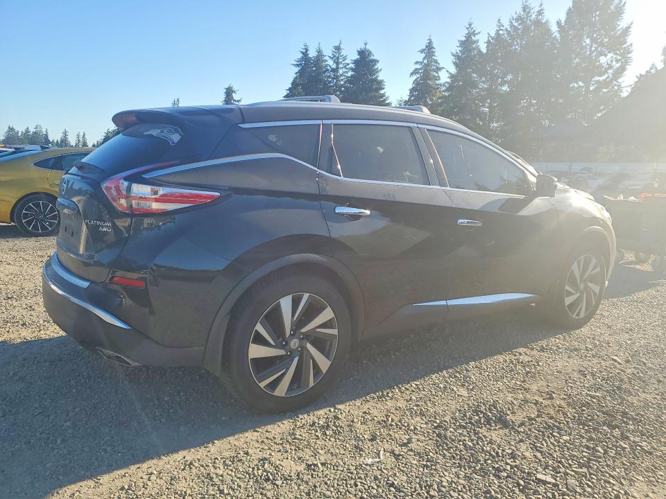 Продажа на аукционе авто 2015 Nissan Murano, vin: 5N1AZ2MH0FN268639, номер лота: 62909516
