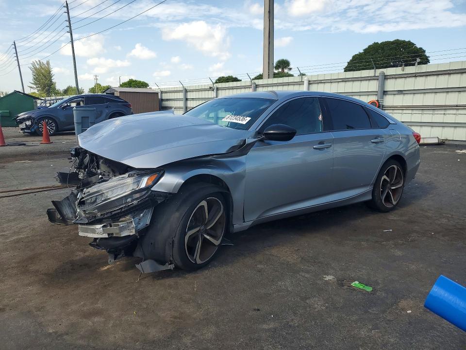 Auction sale of the 2021 Honda Accord, vin: 1HGCV1F39MA106552, lot number: 61234536