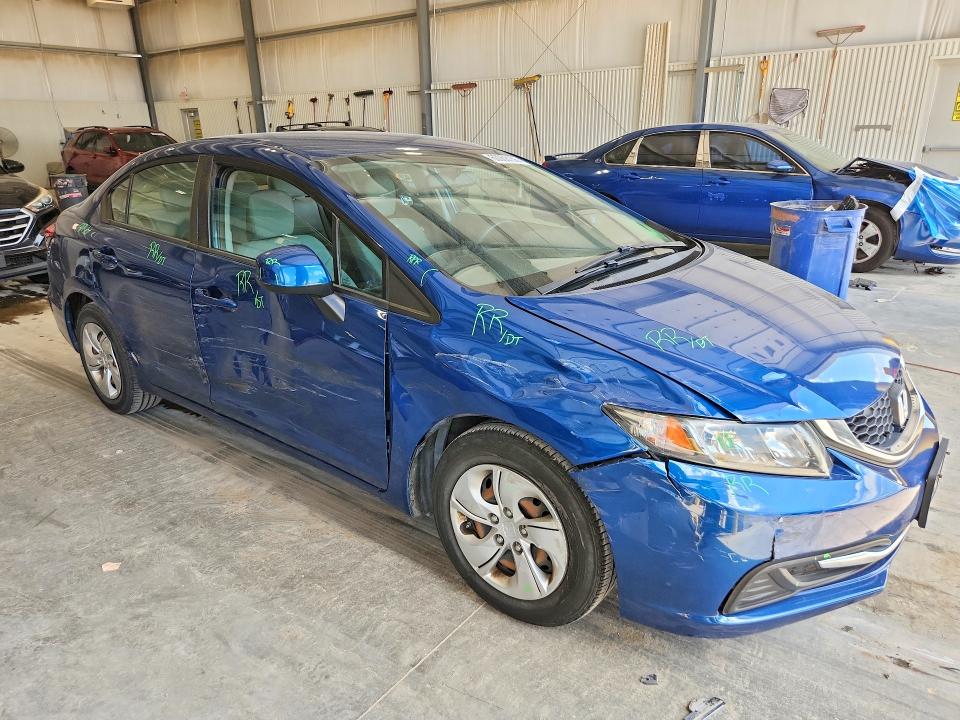 2013 Honda Civic მანქანა იყიდება აუქციონზე, vin: 2HGFB2F53DH577417, აუქციონის ნომერი: 60068156