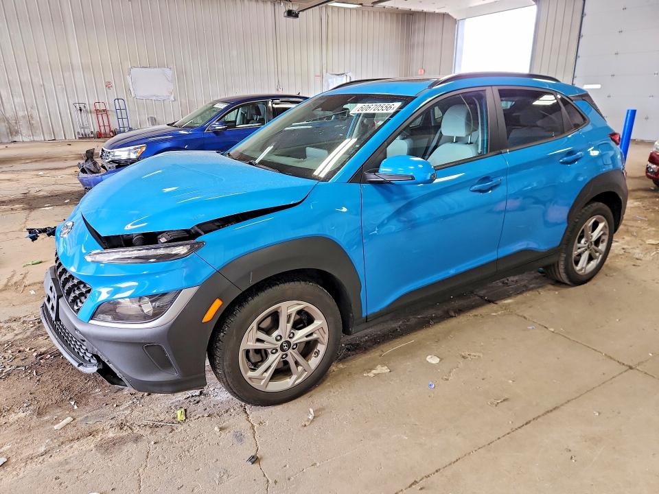 60670556 :رقم المزاد ، KM8K3CAB0NU848800 vin ، 2022 Hyundai Kona مزاد بيع